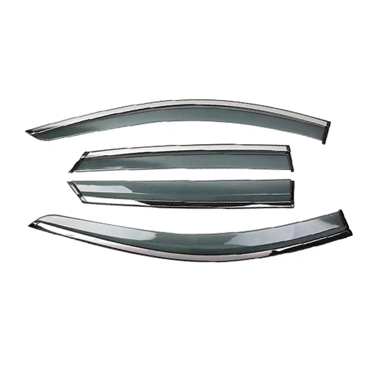 ARRPO Auto-Windabweiser, 4 Stück, for Mazda 6 2009–2015, Auto-Seitenfenster-Visier, Sonne, Regen, Fensterabweiser, Regenschutz, for Aufkleben Windabweiser von ARRPO