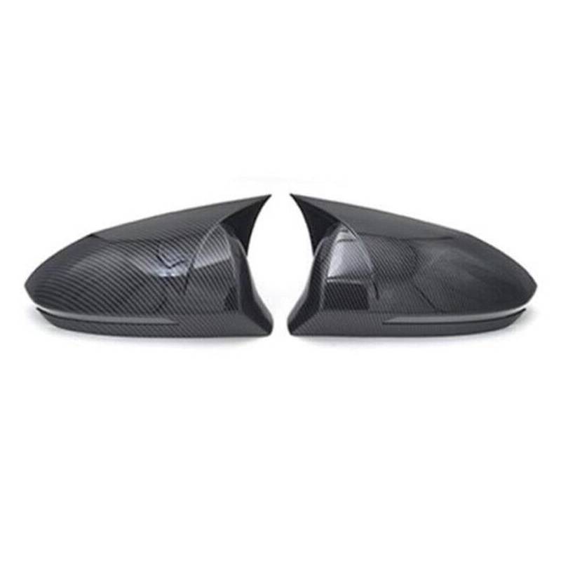 ARRPO For Hyundai Tucson 2021-2023 2022 Auto Rückspiegel Abdeckung Außen Zubehör Ox Horn Seite Shell Caps trim Carbon Faser Seitenspiegelabdeckungen(Carbon) von ARRPO