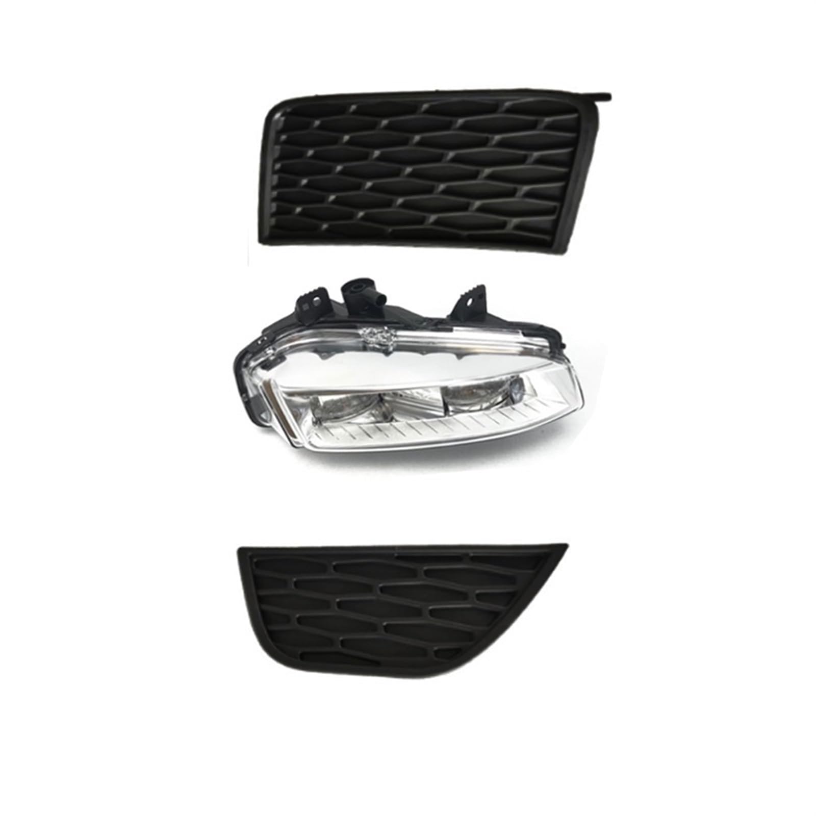 ARRPO For Land Rover, for Range Rover Evoque 2011 2012 2013-2015 Nebelscheinwerfer Tagfahrlicht Nebelscheinwerferabdeckung Grillblende LR026089 LR026090 Frontgrills(Only 1 Left-D) von ARRPO