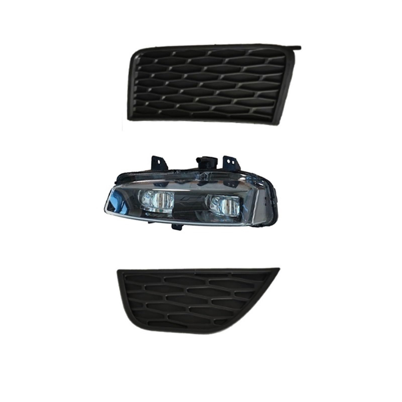 ARRPO For Land Rover, for Range Rover Evoque 2011 2012 2013-2015 Nebelscheinwerfer Tagfahrlicht Nebelscheinwerferabdeckung Grillblende LR026089 LR026090 Frontgrills(Only 1 Left-E) von ARRPO