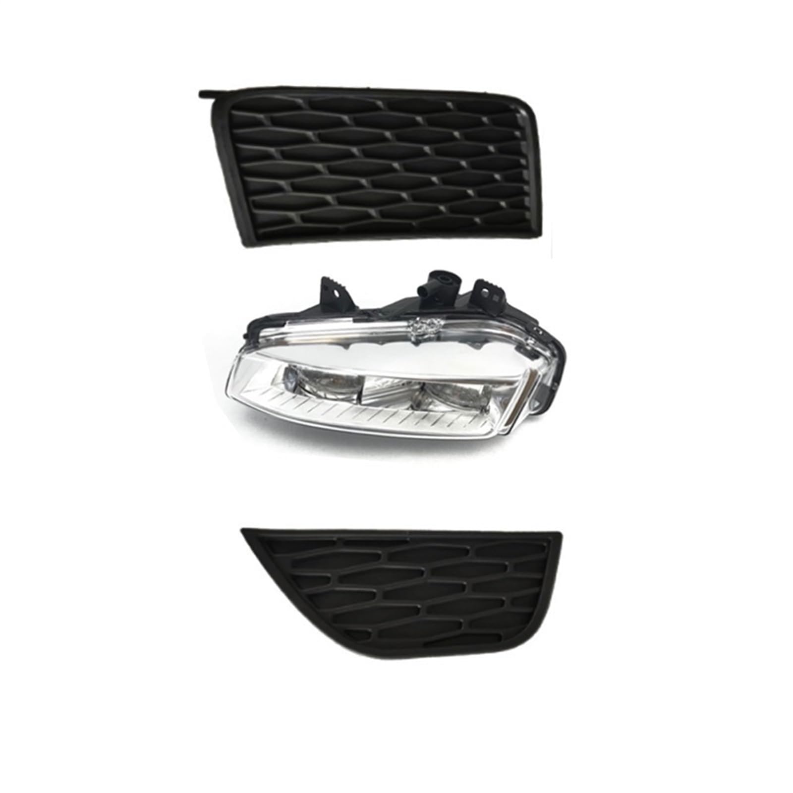 ARRPO For Land Rover, for Range Rover Evoque 2011 2012 2013-2015 Nebelscheinwerfer Tagfahrlicht Nebelscheinwerferabdeckung Grillblende LR026089 LR026090 Frontgrills(Only 1 Right-D) von ARRPO