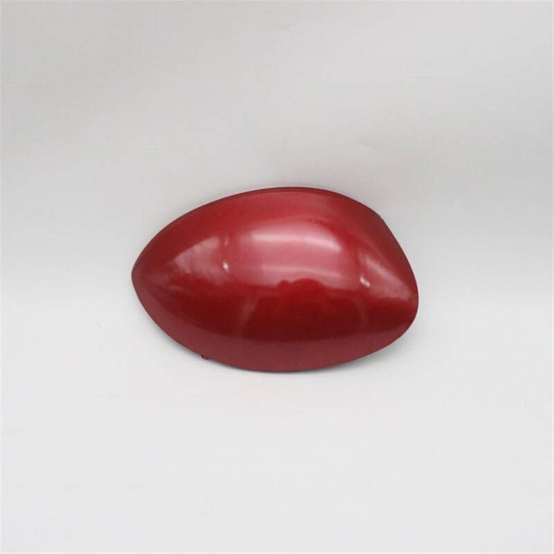 ARRPO For Peugeot 206 207 for Citroen C2 Picasso Außen Rückspiegel Abdeckung Kappe Auto Flügel Tür Seite Mirrro Shell gehäuse Seitenspiegelabdeckungen(No1 red right) von ARRPO