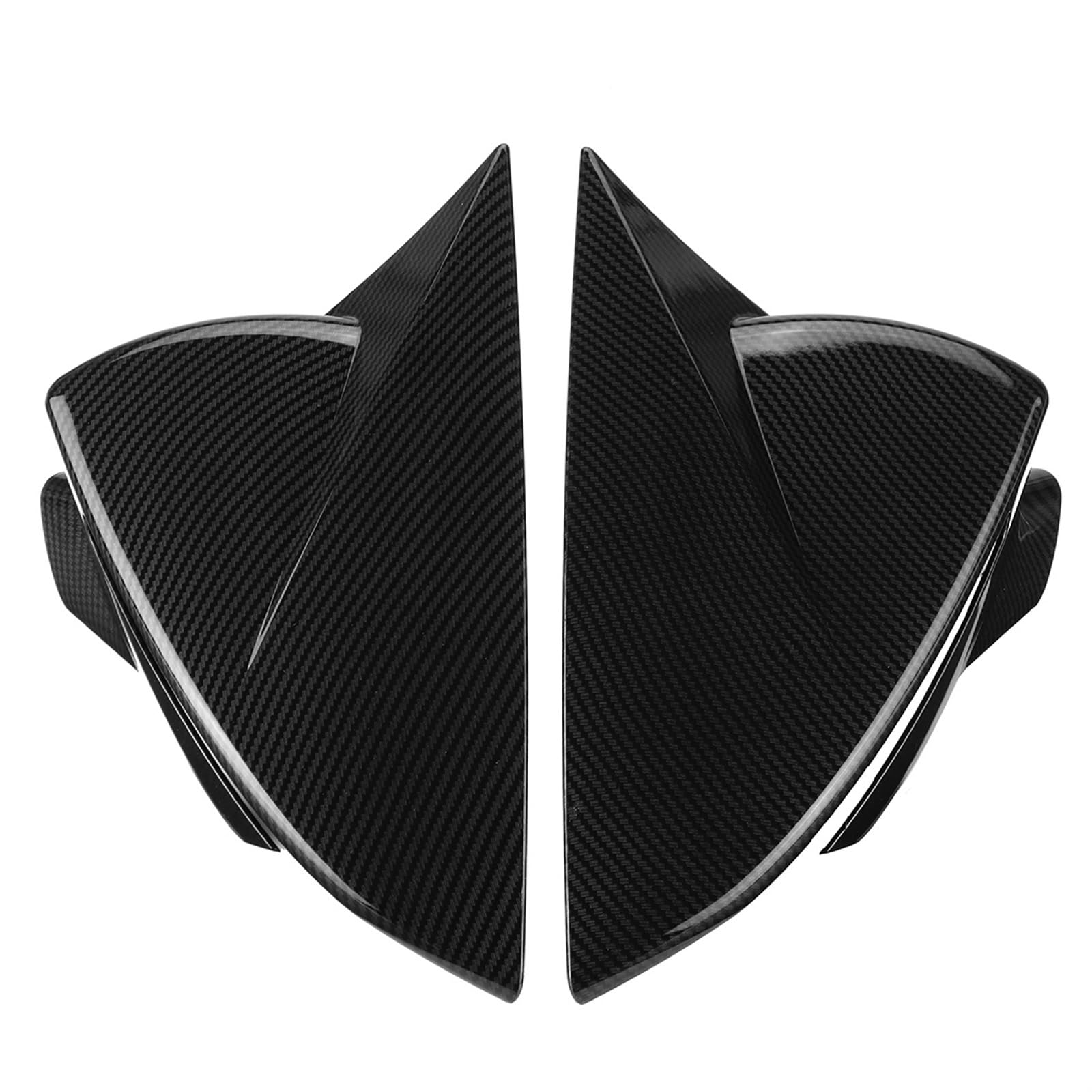 ARRPO Passend for SEAT Leon Mk3 5F 2012–2019, for Ibiza MK5, for Arona KJ7, Zubehör, Seitenspiegel-Abdeckkappen, Verkleidung in Carbon-Optik Seitenspiegelabdeckungen von ARRPO