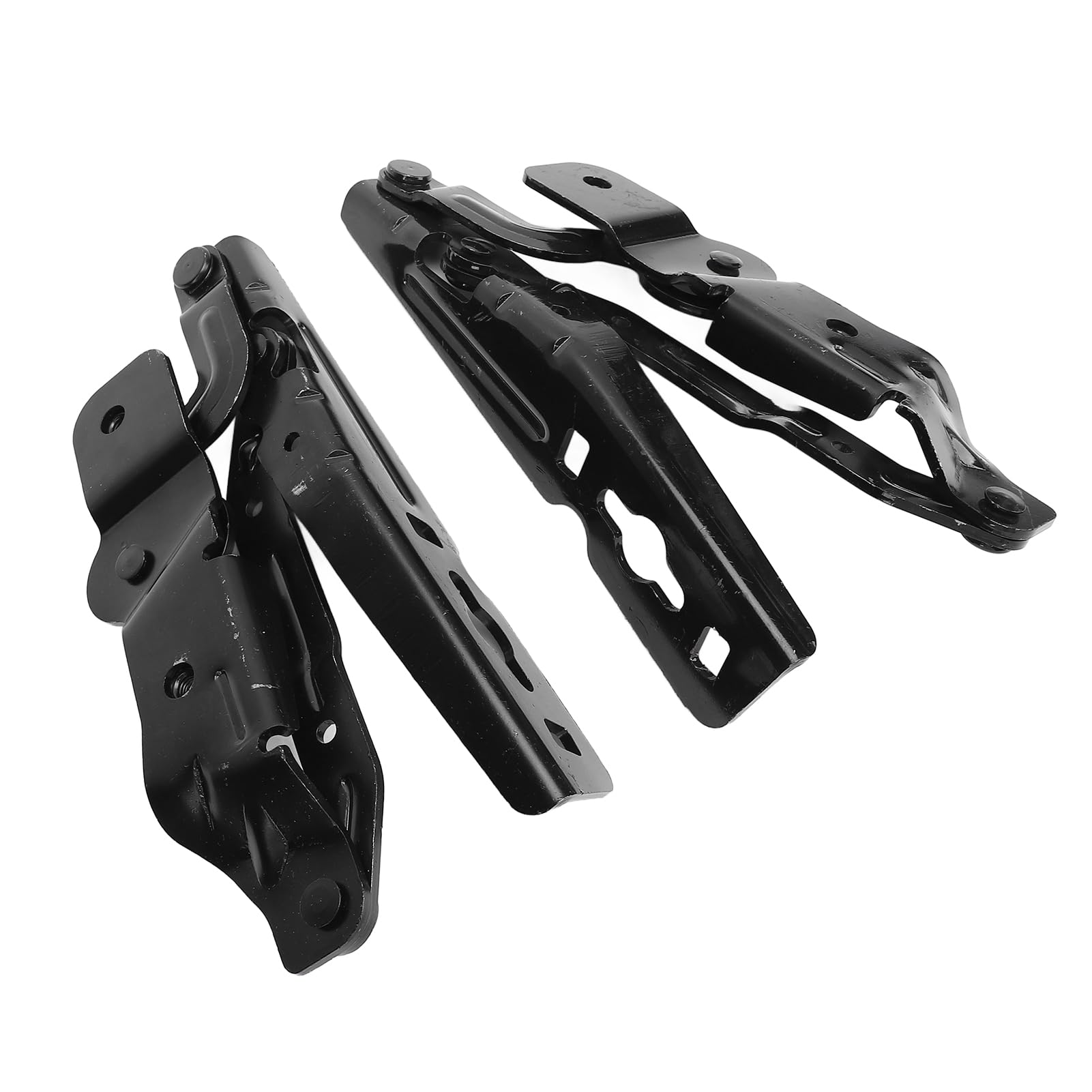 2PCS Haubenscharnier-Set FO1236171 Links Rechts Schwarz Motorhaubenscharniere Ersatz für Connect C Max von ARTOCT