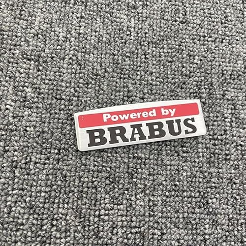 Auto Abzeichen Logo, Für SMART Brabus, Autozubehör, Dekoration, Auto Styling, Selbstklebende, Aufkleber Zubehör,H von ARTQEDCC