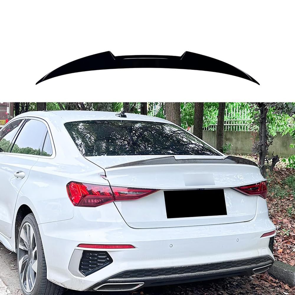 Auto Heckspoiler, Für Audi A3 S3 RS3 8Y 2021+, Auto Tuning, Dekoration, Anti-Crash, Fahrzeugstabilität, einfache Montage, Spoilerlippe Protektor von ARTQEDCC