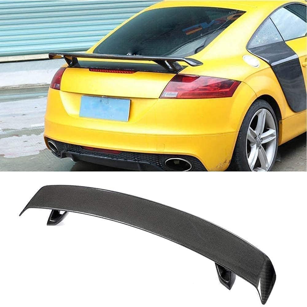 Auto Heckspoiler, Für Audi TT MK2 8J TTS 2008-2011, Auto Tuning, Dekoration, Anti-Crash, Fahrzeugstabilität, einfache Montage, Spoilerlippe Protektor von ARTQEDCC