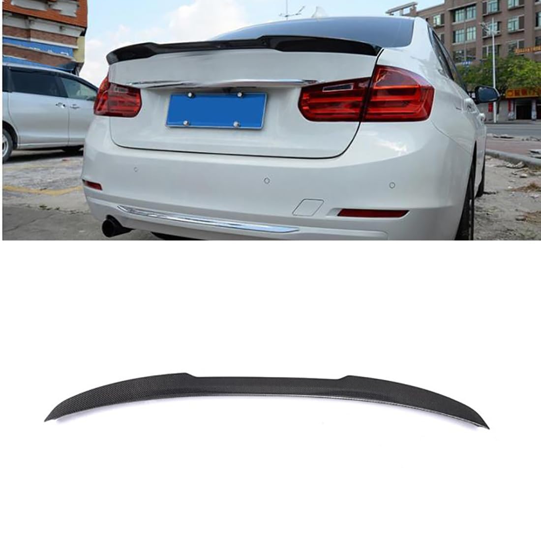 Auto Heckspoiler, Für BMW 3 Series F30 F80 M3 ML 2012, Auto Tuning, Dekoration, Anti-Crash, Fahrzeugstabilität, einfache Montage, Spoilerlippe Protektor von ARTQEDCC