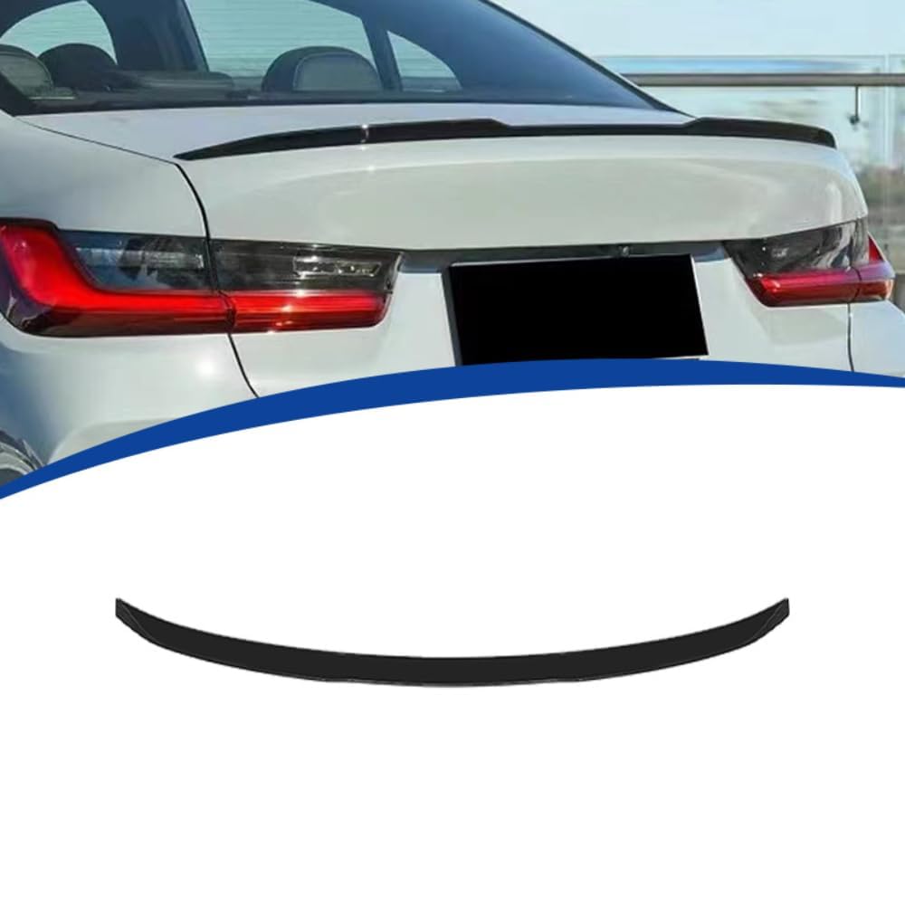 Auto Heckspoiler, Für BMW 3 Series G20 M3 2020-2024, Auto Tuning, Dekoration, Anti-Crash, Fahrzeugstabilität, einfache Montage, Spoilerlippe Protektor von ARTQEDCC