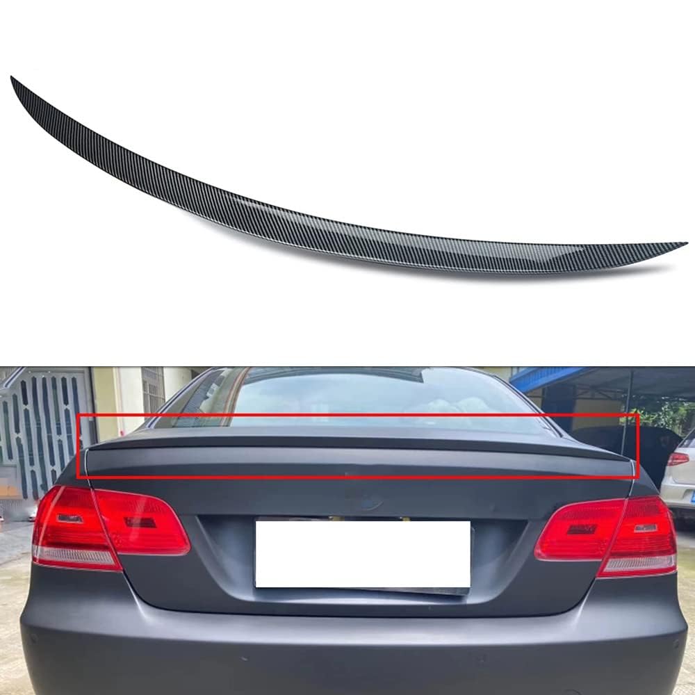 Auto Heckspoiler, Für BMW Serie 3 E92 Coupe 2006-2013, Auto Tuning, Dekoration, Anti-Crash, Fahrzeugstabilität, einfache Montage, Spoilerlippe Protektor von ARTQEDCC