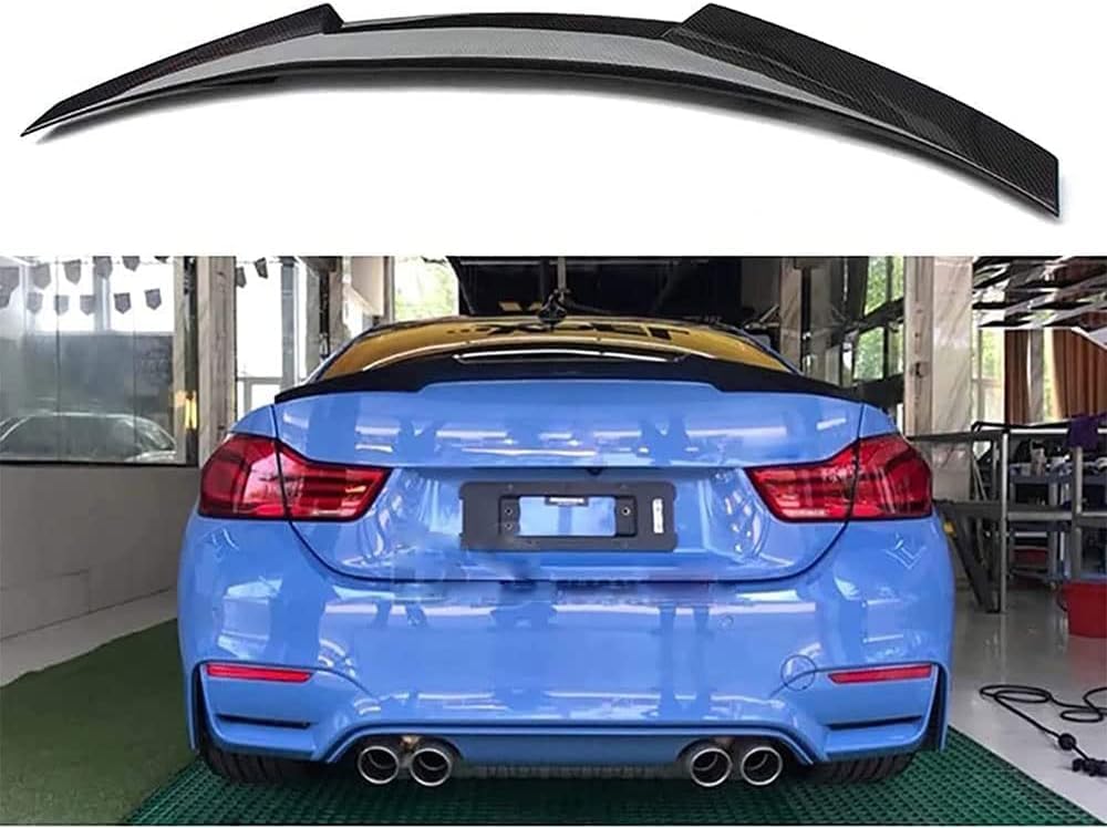 Auto Heckspoiler, Für BMW Serie 4 F36 Gran Coupé 4 Porte 2013 2014 2015 2016 2017-2019, Auto Tuning, Dekoration, Anti-Crash, Fahrzeugstabilität, einfache Montage, Spoilerlippe Protektor von ARTQEDCC