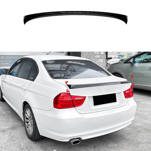 Auto Heckspoiler, Für BMW Series 3 E90 2005-2010 2011 2012, Auto Tuning, Dekoration, Anti-Crash, Fahrzeugstabilität, einfache Montage, Spoilerlippe Protektor,A von ARTQEDCC