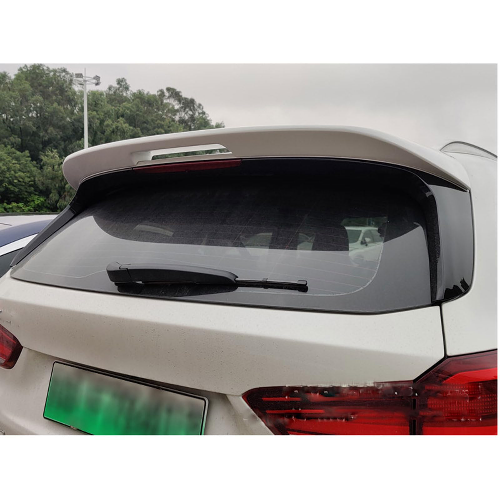 Auto Heckspoiler, Für BMW X1 2016 2017 2018 2019 2020 2021, Auto Tuning, Dekoration, Anti-Crash, Fahrzeugstabilität, einfache Montage, Spoilerlippe Protektor von ARTQEDCC