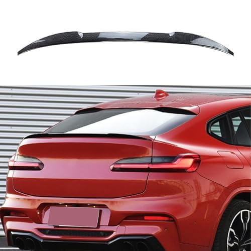 Auto Heckspoiler, Für BMW X4 G02 X4 2019+, Auto Tuning, Dekoration, Anti-Crash, Fahrzeugstabilität, einfache Montage, Spoilerlippe Protektor,B von ARTQEDCC