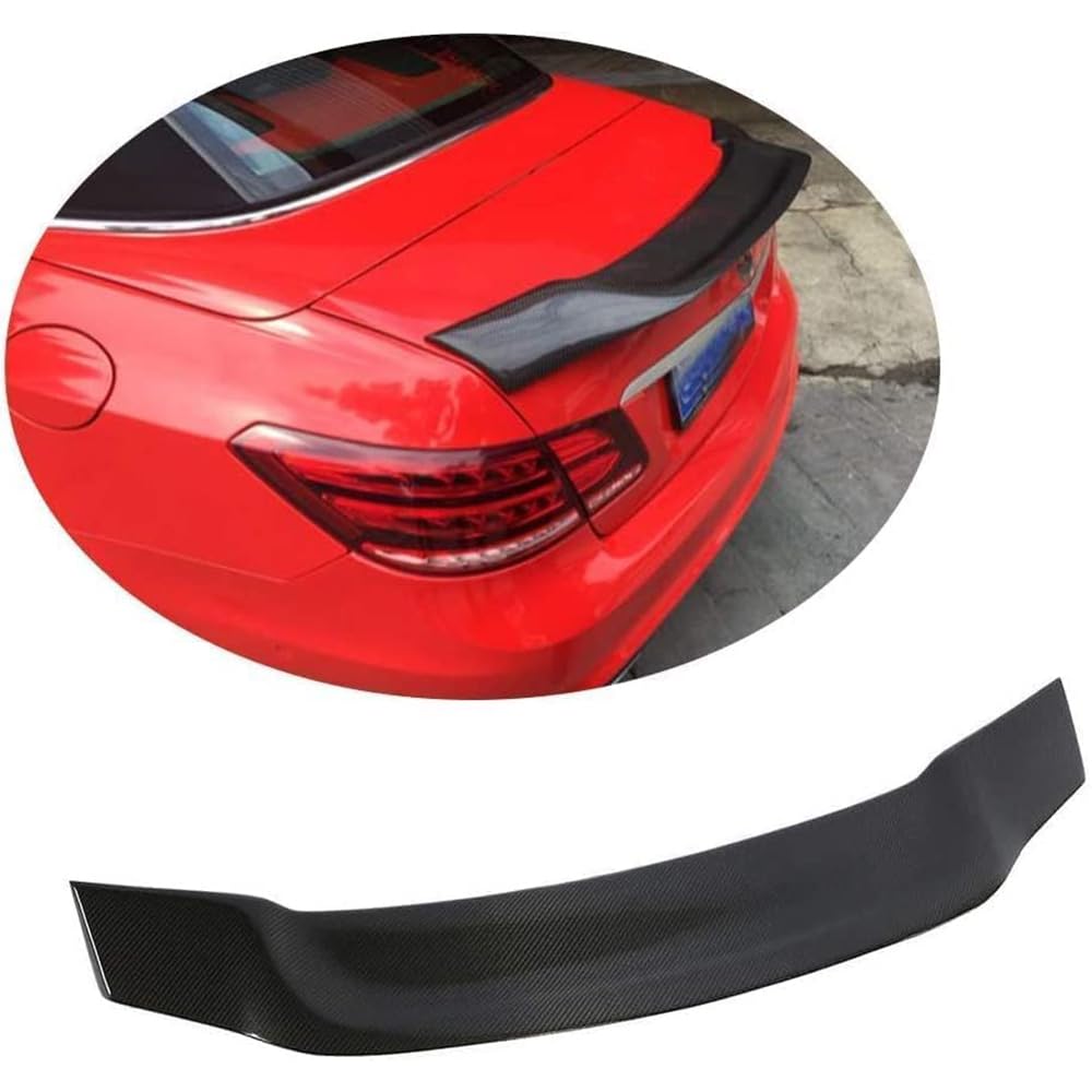 Auto Heckspoiler, Für Benz E Class W207 C207 Coupe 2009-2016 E200 E250 E300 E350, Auto Tuning, Dekoration, Anti-Crash, Fahrzeugstabilität, einfache Montage, Spoilerlippe Protektor von ARTQEDCC