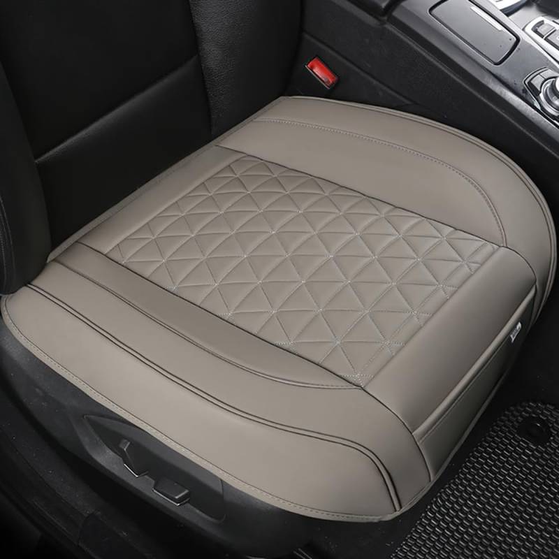 ARZARF Sitzkissen Auto,für FIAT Ducato Tipo Aegea 500 wasserdichte Anti Rutsch Weich und Atmungsaktiv Komfort Auto Sitzbezug Kissen Pad Mat Interior zubehör,Grey-2pcs von ARZARF