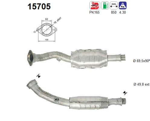 Katalysator AS 15705 von AS