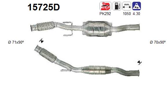 Katalysator AS 15725D von AS