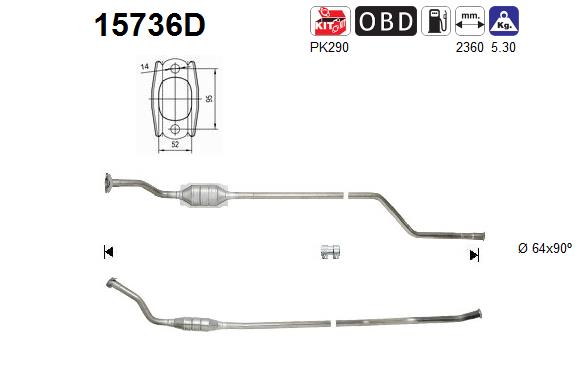 Katalysator AS 15736D von AS