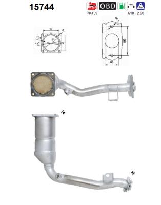 Katalysator AS 15744 von AS