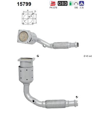 Katalysator AS 15799 von AS