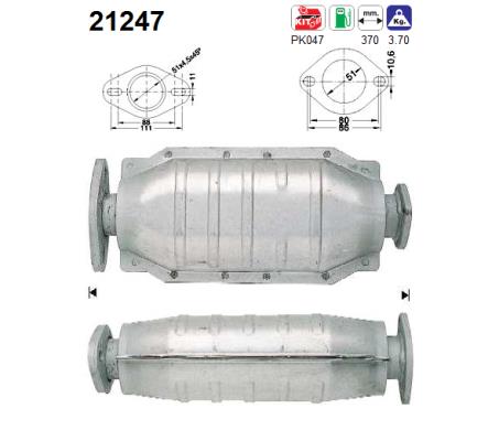 Katalysator AS 21247 von AS