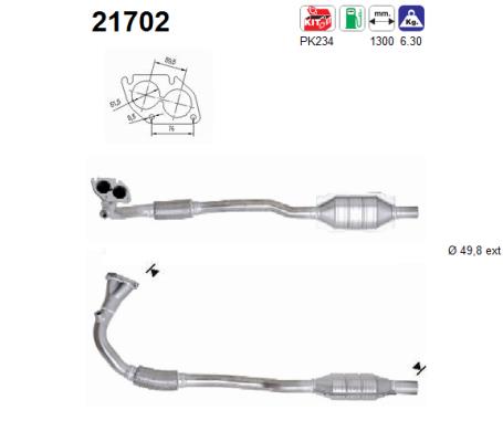 Katalysator AS 21702 von AS