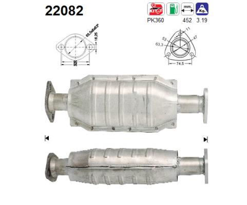 Katalysator AS 22082 von AS