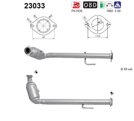 Katalysator AS 23033 von AS
