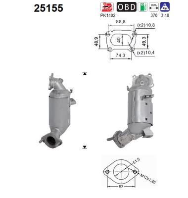 Katalysator AS 25155 von AS