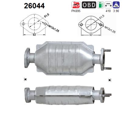 Katalysator AS 26044 von AS