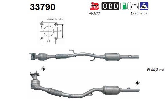 Katalysator AS 33790 von AS