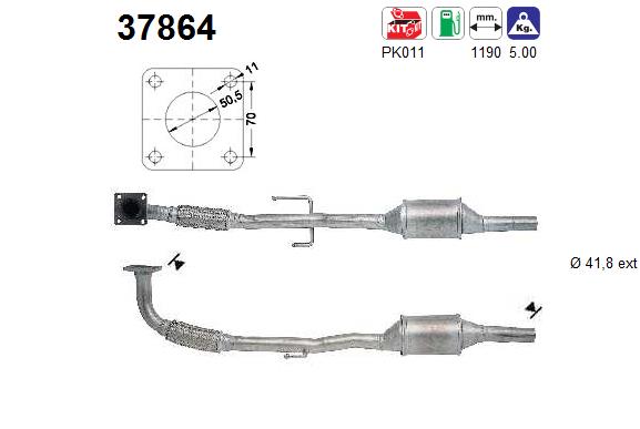 Katalysator AS 37864 von AS