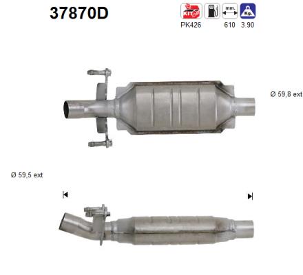 Katalysator AS 37870D von AS