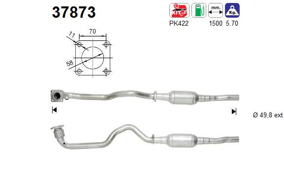 Katalysator AS 37873 von AS