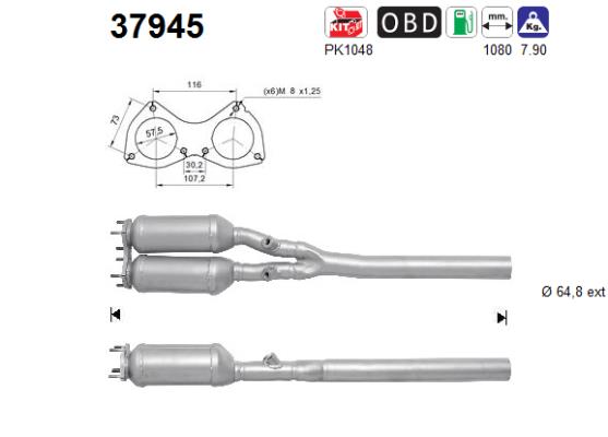 Katalysator AS 37945 von AS