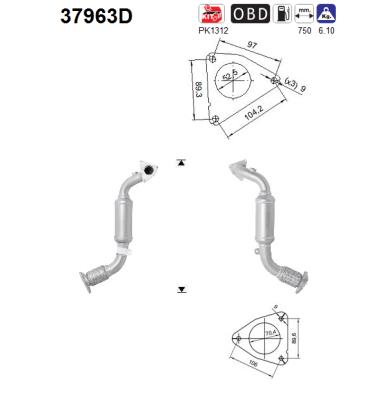 Katalysator AS 37963D von AS