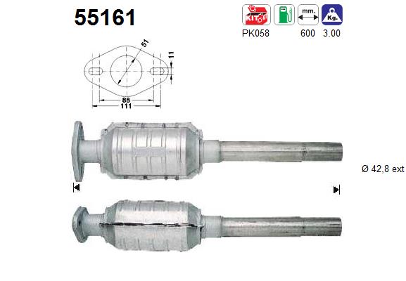 Katalysator AS 55161 von AS