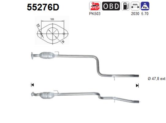 Katalysator AS 55276D von AS