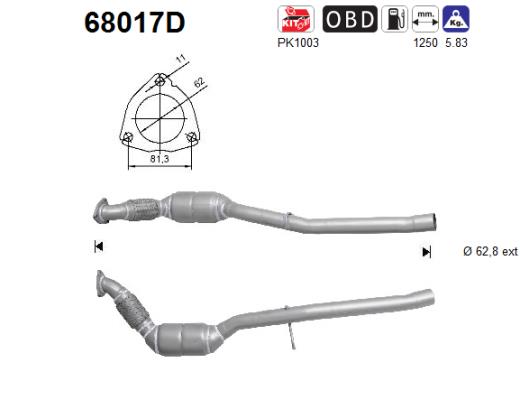 Katalysator AS 68017D von AS