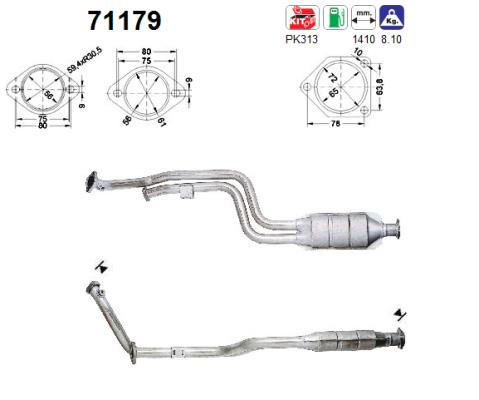 Katalysator AS 71179 von AS