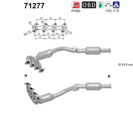 Katalysator AS 71277 von AS