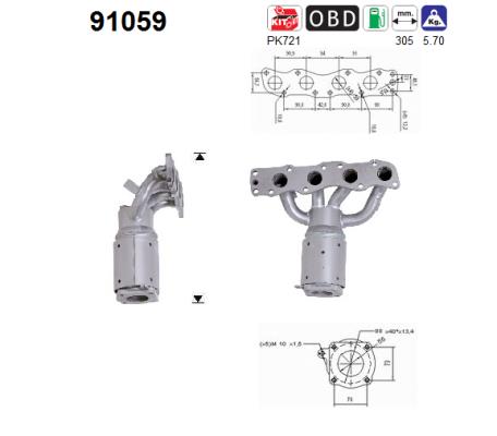 Katalysator AS 91059 von AS