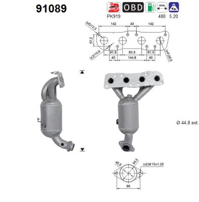Katalysator AS 91089 von AS