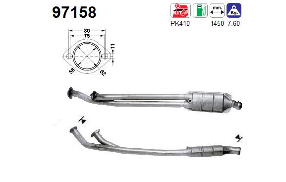 Katalysator AS 97158 von AS