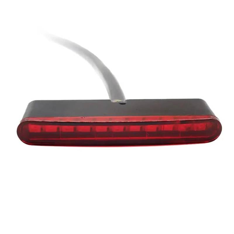 Für Dirt Bike Motorrad Kennzeichenbeleuchtung Dekorative Lampe Universal 12V 11 Motorrad Hinterradbremse Rücklicht Bremslicht Lampe Motorrad Rücklicht Bremslicht Rond(Red Shell) von ASBVRJF