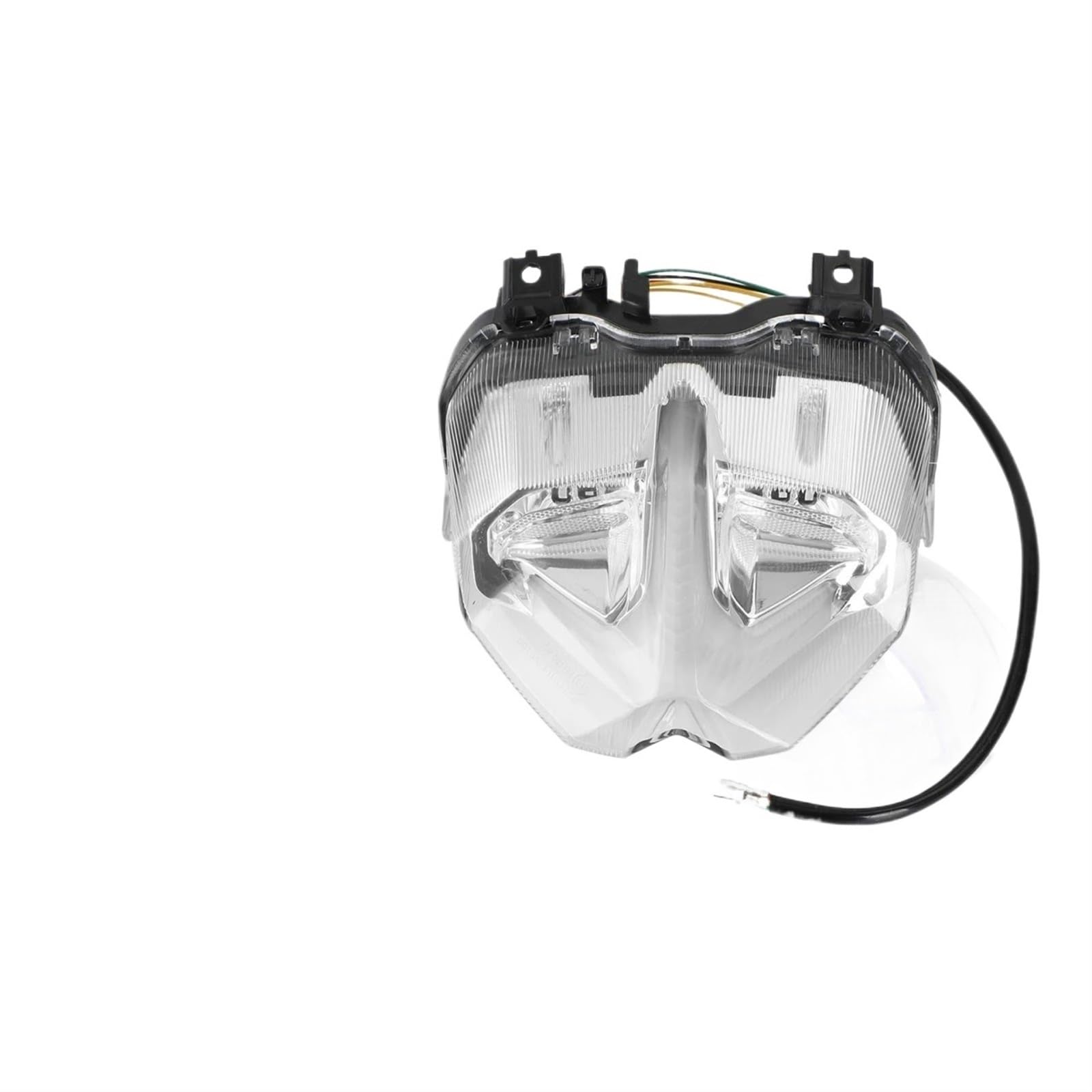 Für MT-09 MT10 SP 2021-2022 Motorteile Hintere Bremslichter Blinker Integriertes Motorrad Rücklicht Bremslicht Rund(Klar) von ASBVRJF