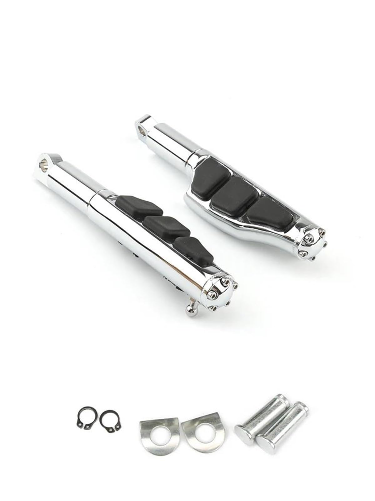 Fußrasten Pedal Für Harley Dyna Softail Schlank Touring Sportster 883 Motorrad Fuß Peg Extensions Fußrasten 2 "Verlängern Halterung Fußstütze Pedal Montieren Verstellbare Fußrasten Motorrad(Type F) von ASBVRJF