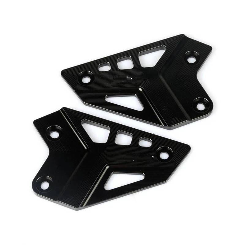 Fußrasten Pedal Zubehör Motorrad Fußrasten Fußstütze Hinten Set Ferse Platten Schutz Protector Für Kawasaki Für Z900 2017-2024 Verstellbare Fußrasten Motorrad(Type A) von ASBVRJF