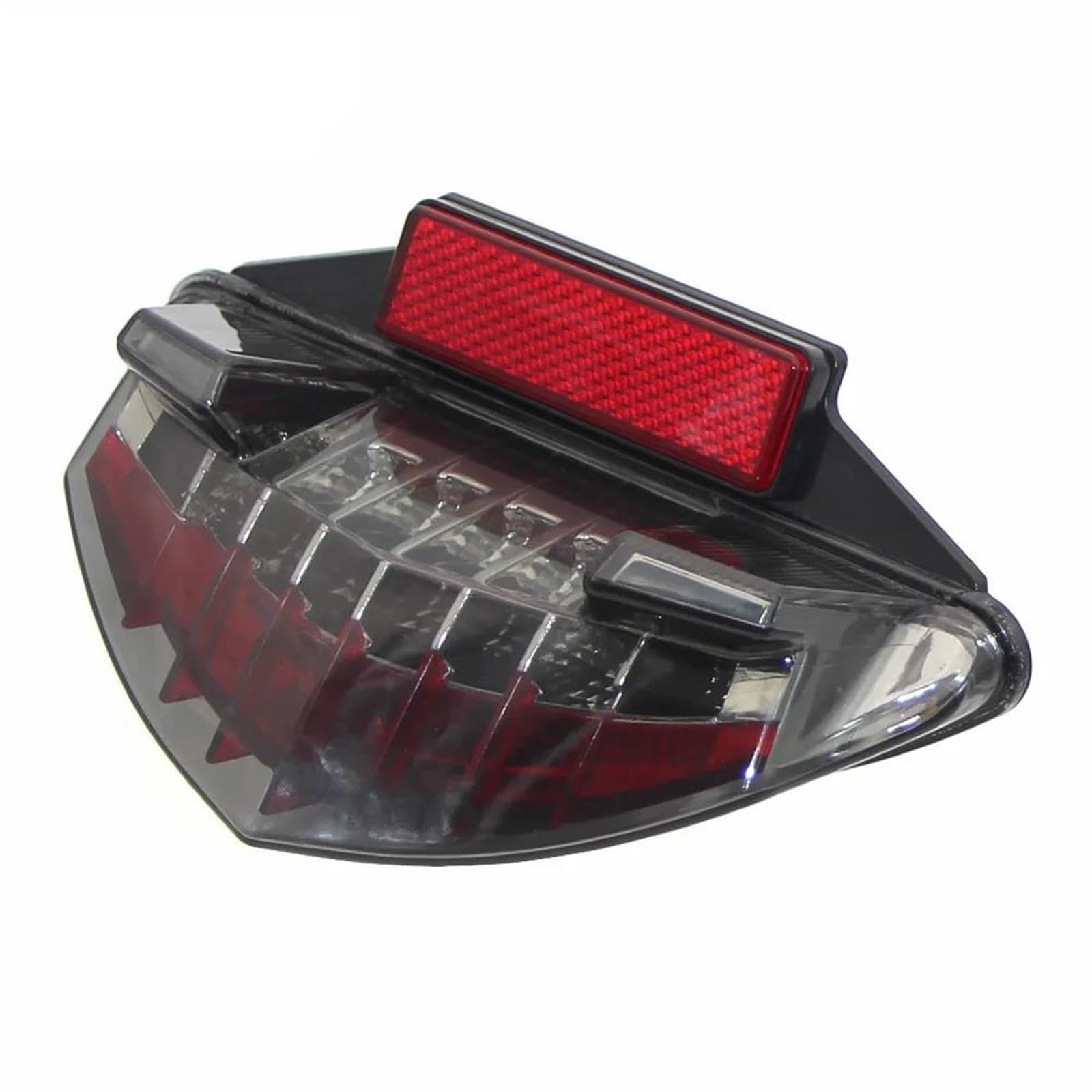 Motorrad Rücklicht Bremslicht Blinker Integrierte Lampe Für R1200GS R1200R Adventure F800 S/ST/GT/R Motorrad Rücklicht Bremslicht Rund(Black) von ASBVRJF